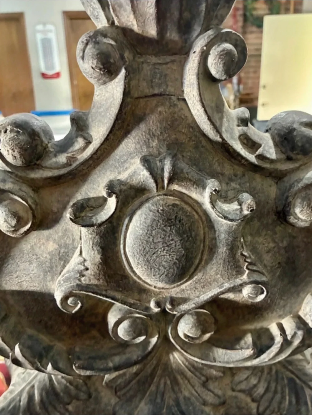 RARE Baroque High End Centerpiece Candle Holder Candelabra Medieval European